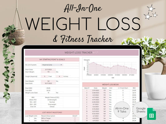 All in One Weight Loss Tracker