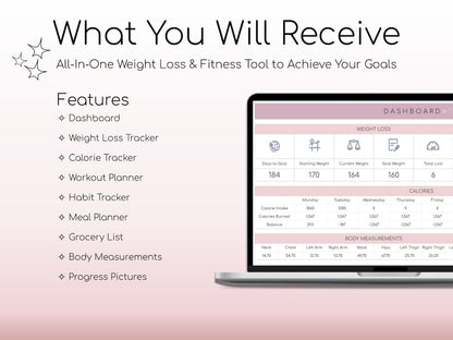 All in One Weight Loss Tracker